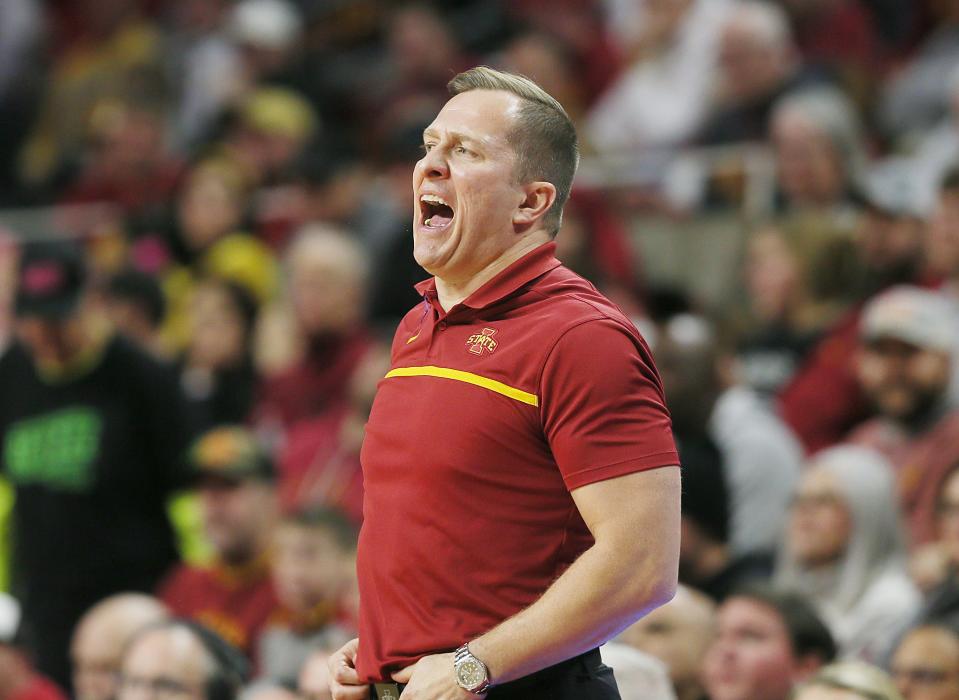 Iowa State coach T.J. Otzelberger Will lead his team against Big 12 newcomer BYU on Tuesday night in Provo, Utah.