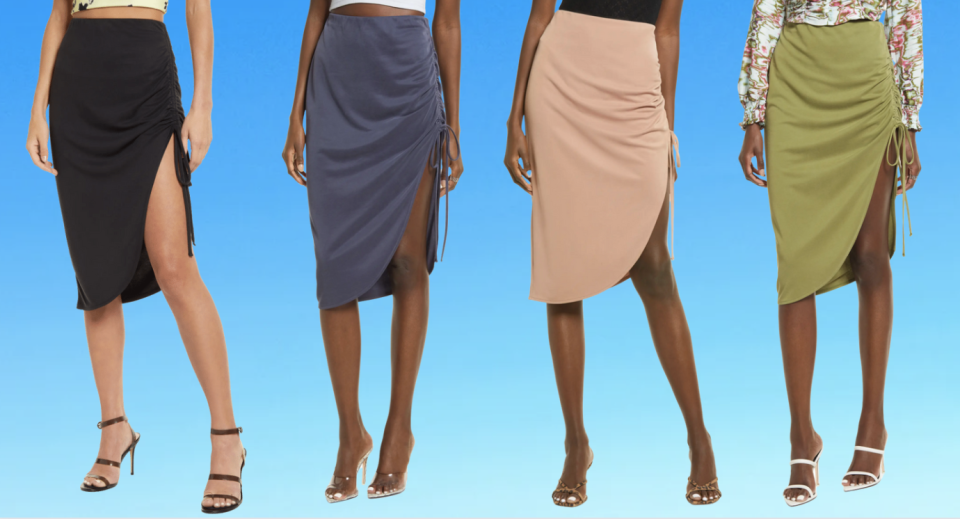 Nordstrom shoppers call this ruched skirt 