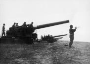 <p>The sound of the bugle announced the cease-fire by the general surrender of German troops and their European allies on the western front. Taken at the border between Germany and Czechoslovakia.</p>