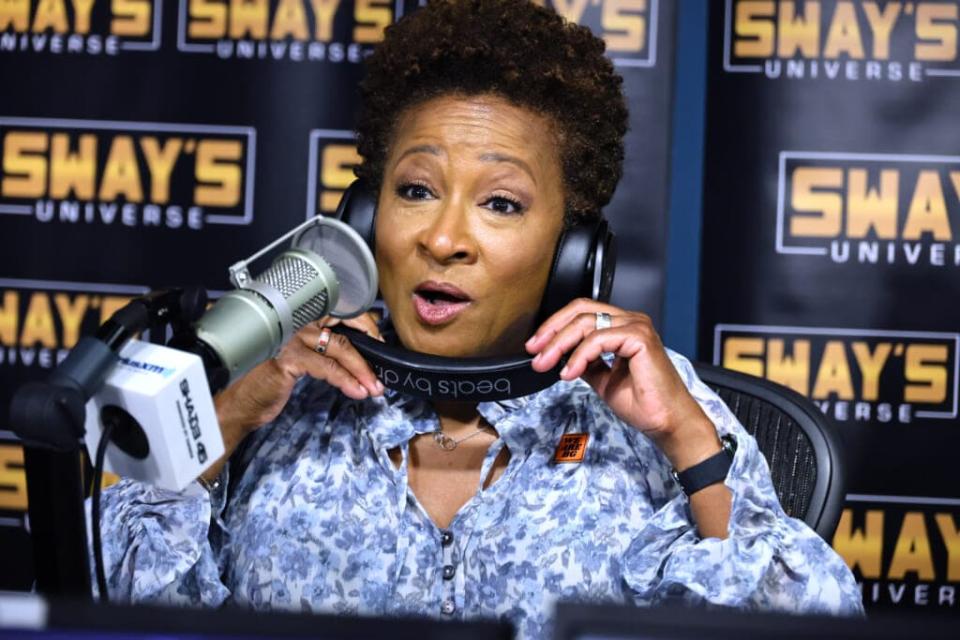 Wanda Sykes visits Sways Universe at SiriusXM Studios on July 12, 2022 in New York City. (Photo by Theo Wargo/Getty Images)