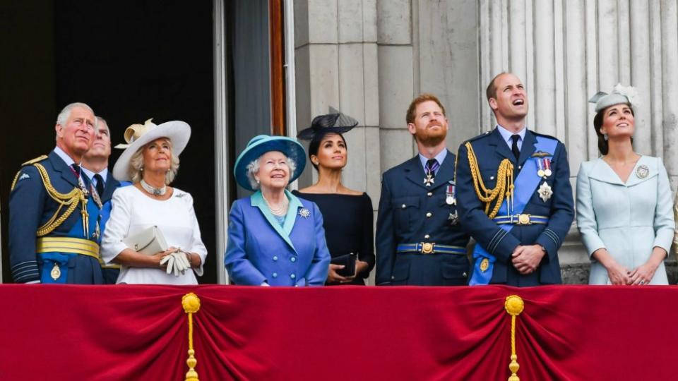 The couples will be spending the day at the royal estate in Sandringham with the Queen and other members of the royal family. Photo: Getty