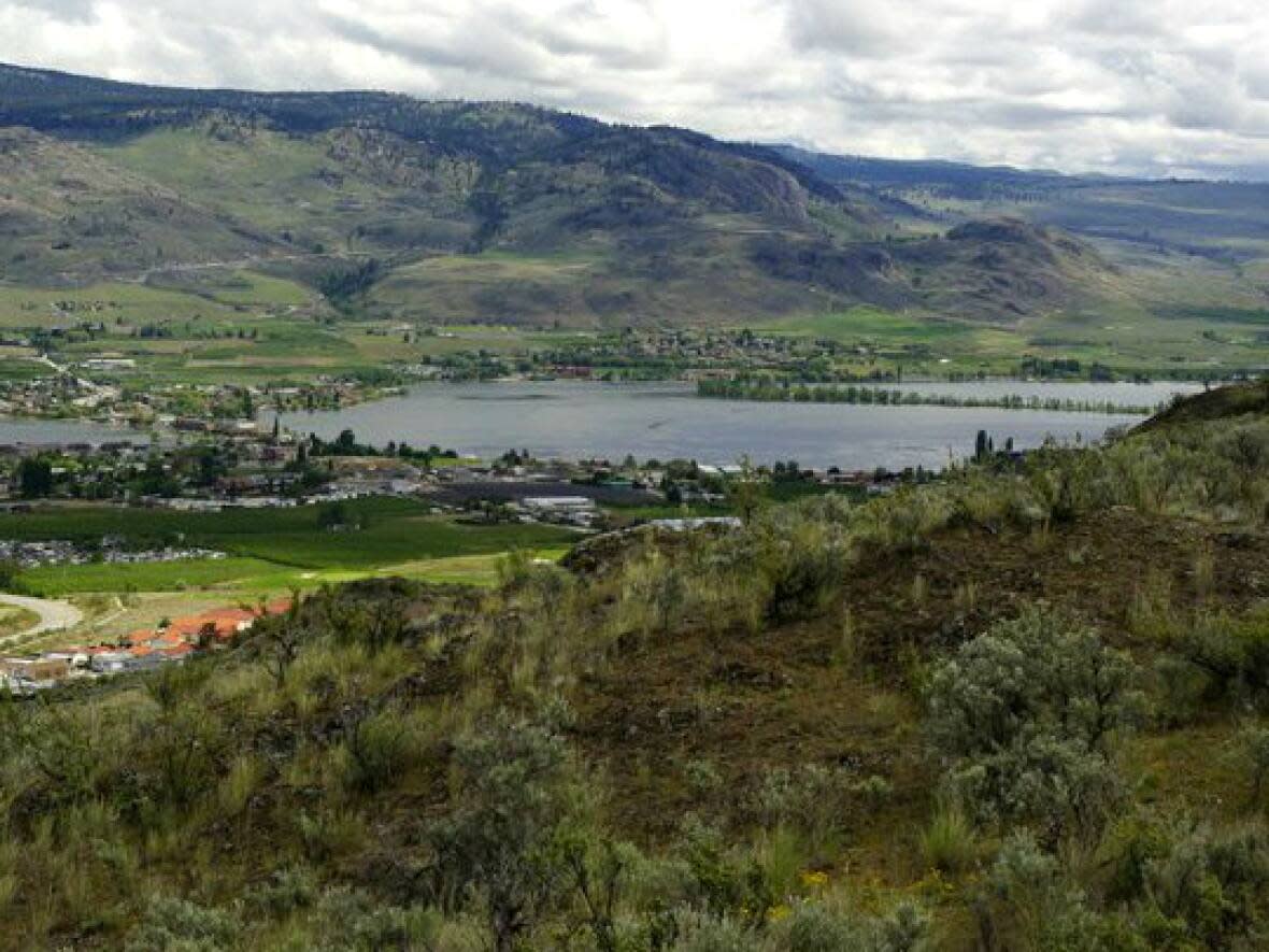 Officials in the town of Osoyoos are dealing with a failure in one of the municipalities three sewage lagoons. (Maryse Zeidler - image credit)