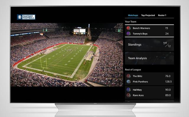 CBS, Comcast deal brings fantasy football to your cable box