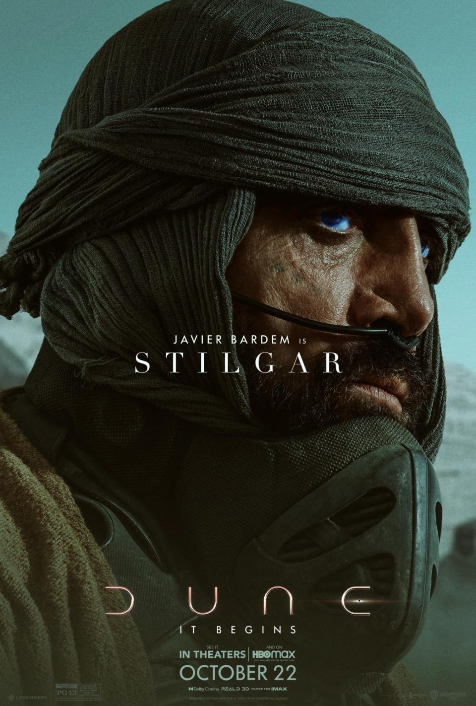 Dune character poster depicting Stilgar