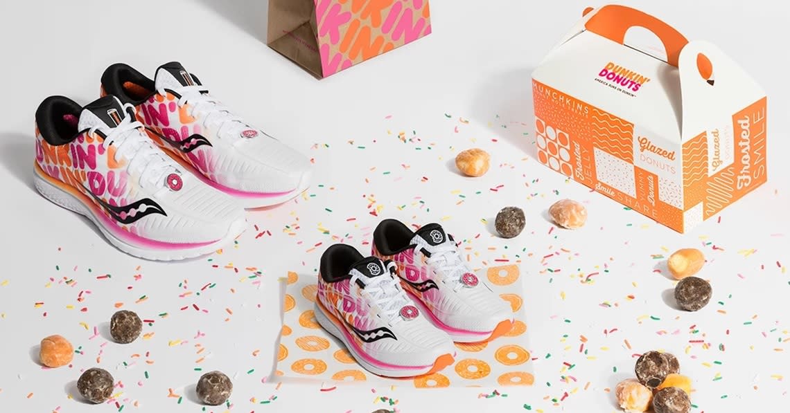 saucony x dunkin