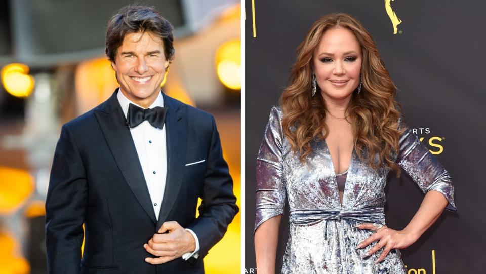 Tom Cruise and Leah Remini have both been involved in the Church of Scientology. Remini left in 2013. (Samir Hussein/WireImage; Axelle/Bauer-Griffin/FilmMagic)