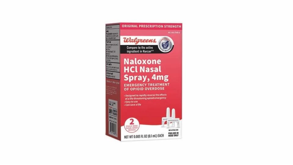 PHOTO: Walgreens Brand Naloxone HCI Nasal Spray (Walgreens)