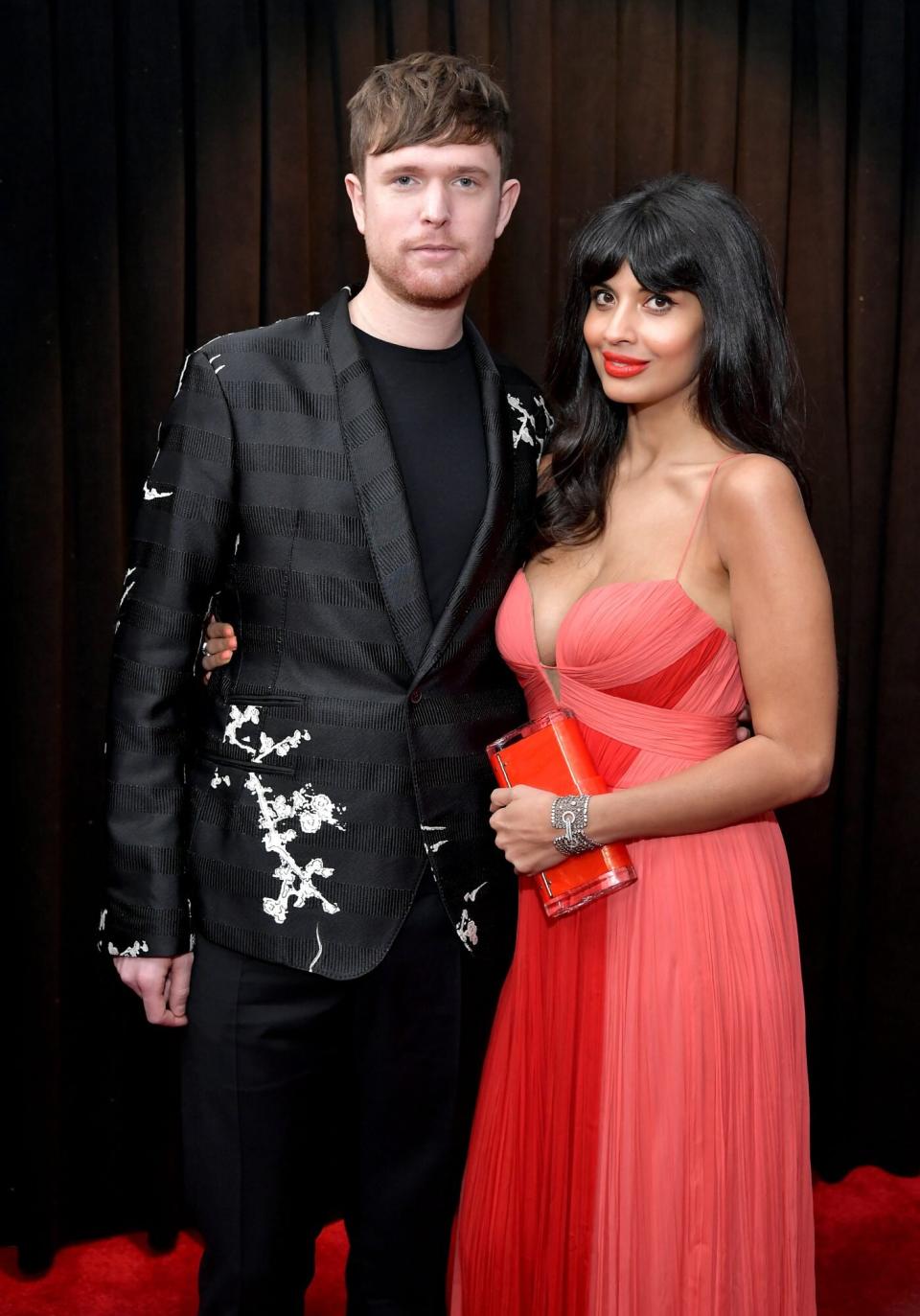 James Blake and Jameela Jamil