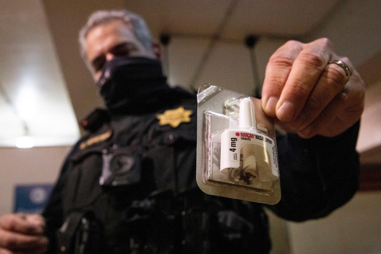 A slight annual dip in drug deaths to under 68,000 in 2018 had prompted cautious cheers. 