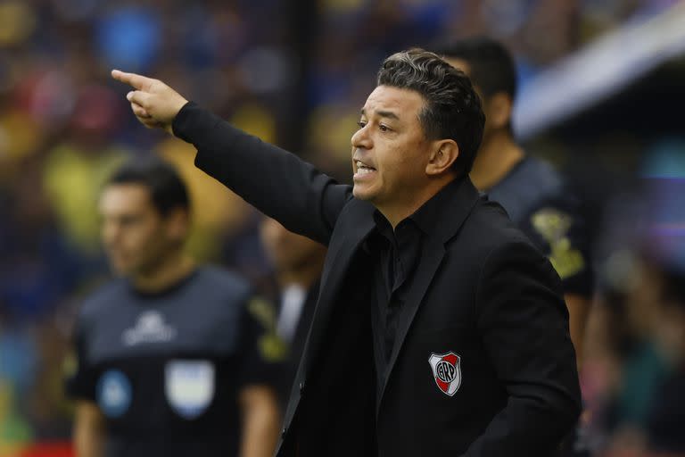 Marcelo Gallardo y un momento de replanteo luego de la eliminación de la Copa Argentina