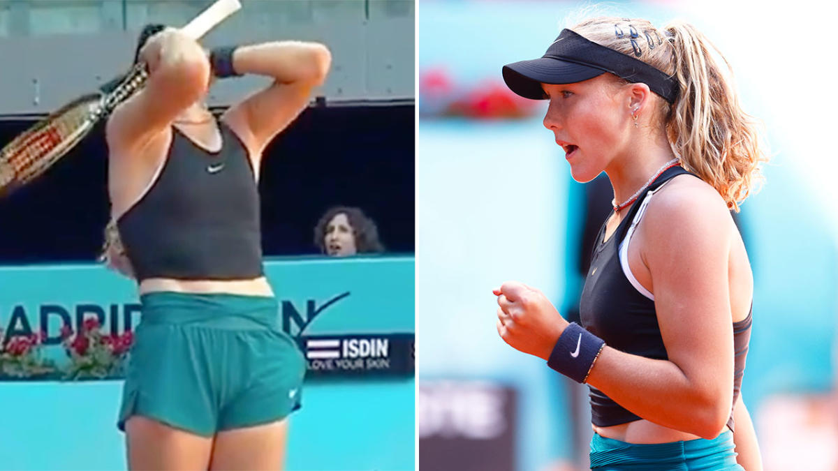 Mirra Andreeva stuns tennis world as 15-year-old rocks Madrid Open draw