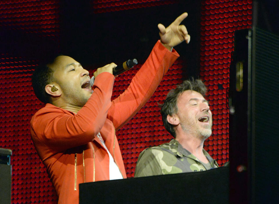 John Legend and DJ Benny Benassi