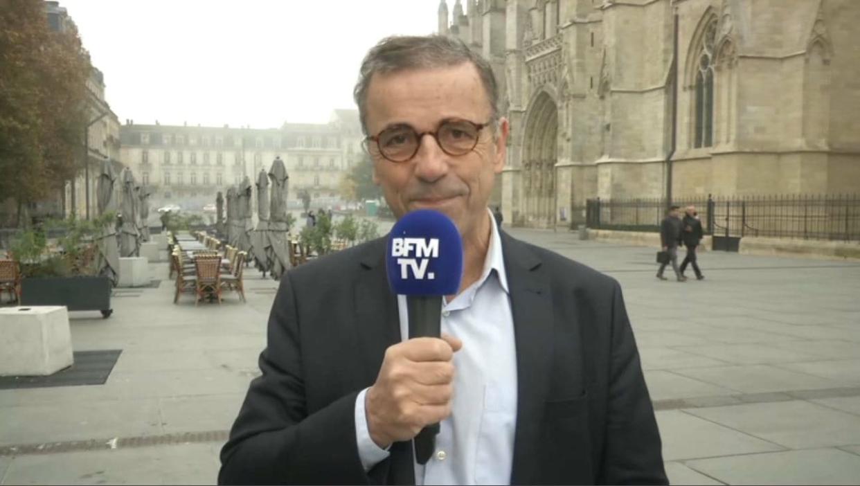 Le maire EELV de Bordeaux, Pierre Hurmic, sur BFMTV vendredi 19 novembre 2021 - BFMTV