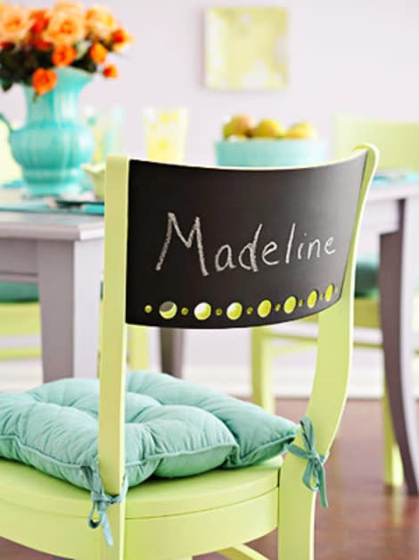 Personalize Your Chairs