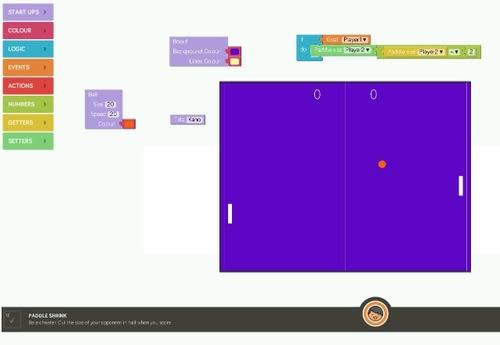 Pong with customizable controls