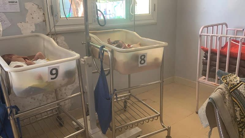 A view from inside an orphanage in Khartoum