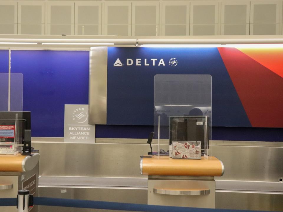Flying on Delta Air Lines during pandemic