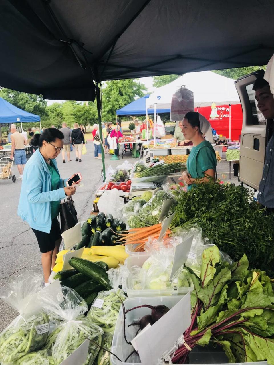 The Kansas Grown Farmers Market at the Sedgwick County Extension Center, 21st and Ridge, also opens for the season on Saturday.