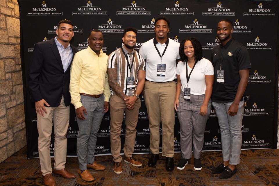 Members of the Minority Leadership Initiative attend the 2022 McLendon Leadership Weekend.