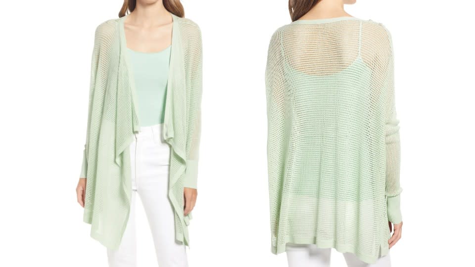 Nordstrom Mesh Open Cardigan - Nordstrom, $42 (originally $79)