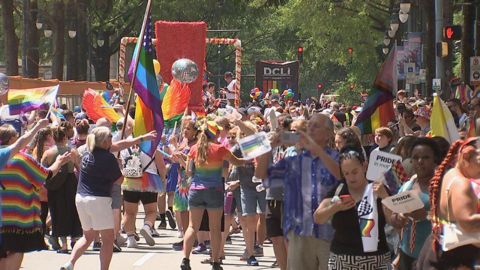 Charlotte Pride’s first official event happened back in 2001, with 2,000 attendees.