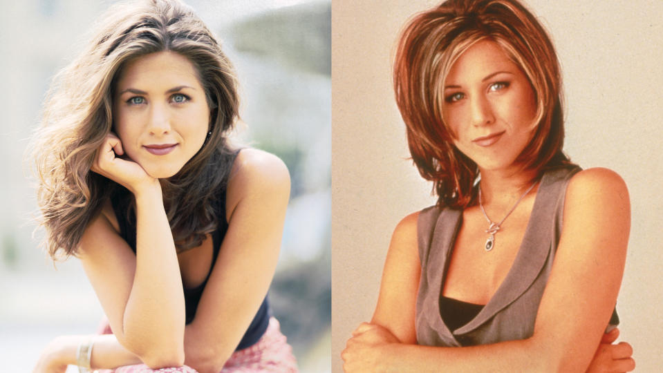 dramatic celeb hair jennifer aniston