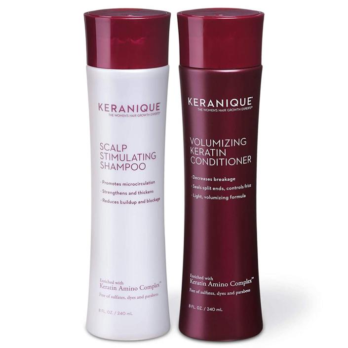 Keranique Shampoo and Conditioner Set for Hair Growth and Thinning Hair