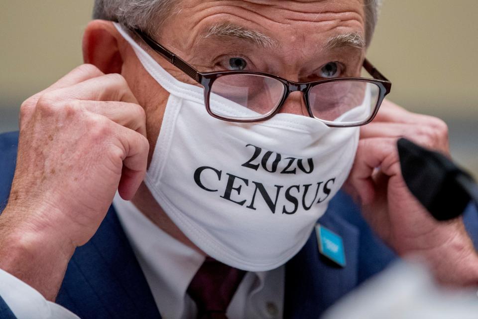 Census Bureau Director Steven Dillingham on July 29, 2020, in Washington, D.C.