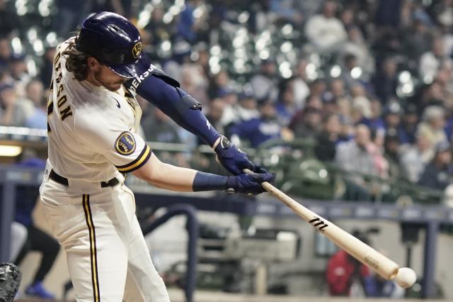 Joey Wiemer, Willy Adames homer as Brewers cool off Dodgers