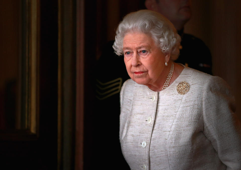 Queen Elizabeth in November 2015.&nbsp; (Photo: Chris Jackson via Getty Images)