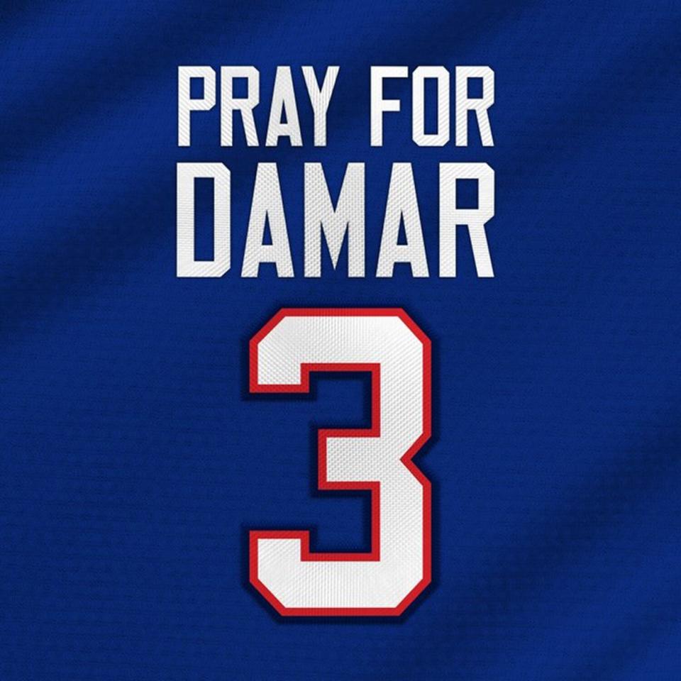 All NFL teams changed their Twitter profile picture to 'Pray for Damar'