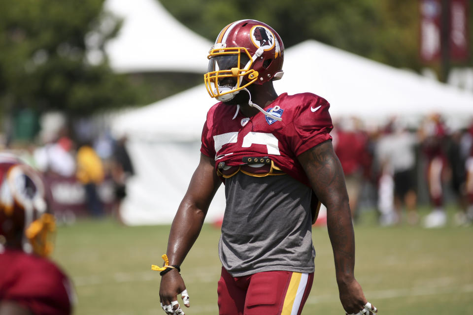 Zach Brown was quoted calling out Washington for its handling of D.J. Swearinger. (AP)