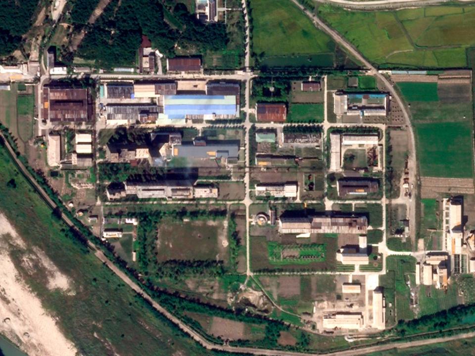 North Korea’s Yongbyon complex can produce both plutonium and uranium  (AP)