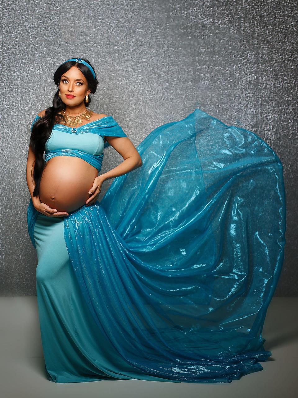 Pregnant Disney Princess Photo Shoot