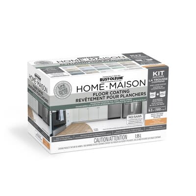 Rust-Oleum HOME Transformations Floor Coating Kit (CNW Group/Rust-Oleum Canada)