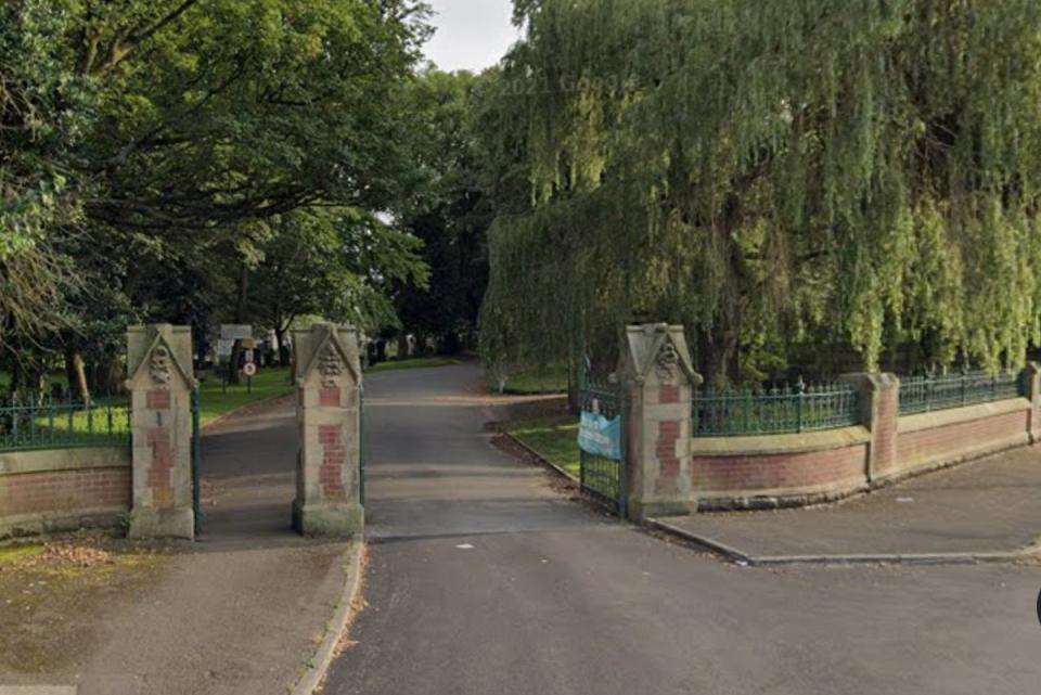 The majority of the bodies belonged to stillborn babies and children and were found in a 12x12ft grave in Royton Cemetery (Google Maps)