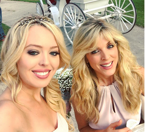 Tiffany Trump y Marla Maples