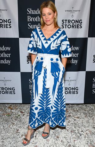 <p>Araya Doheny/Getty Images</p> Elizabeth Banks attends the special screening of 'Shadow Brother Sunday' in Los Angeles.