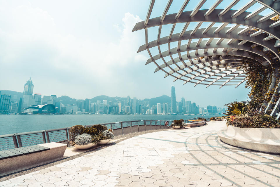 Avenue of Stars in Hong Kong. (Photo: Gettyimages)