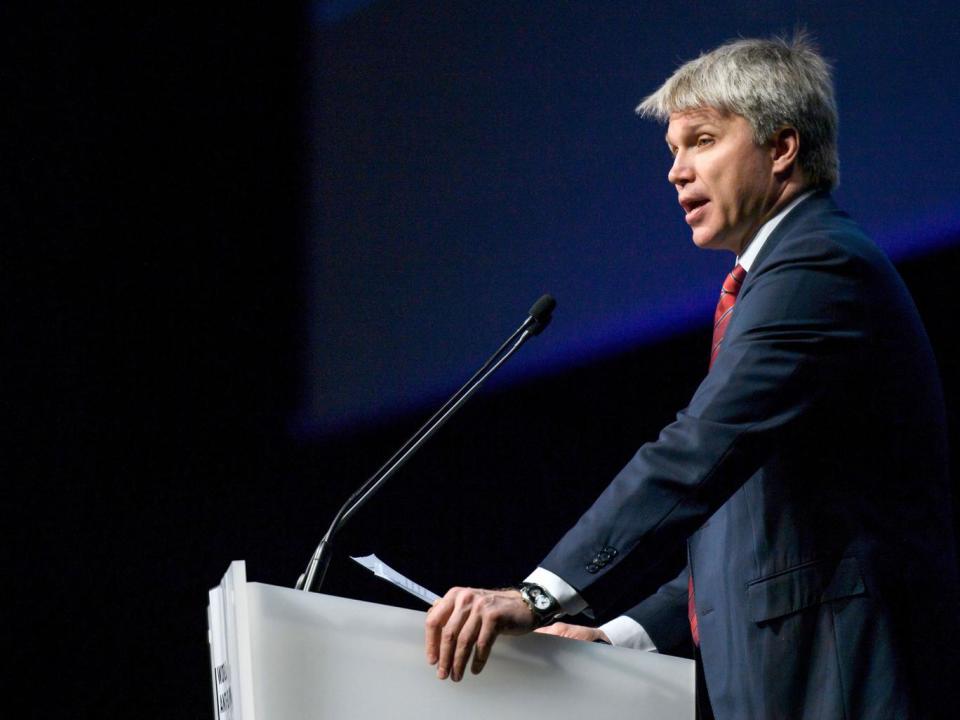 Pavel Kolobkov was speaking to more than 700 delegates at the World Anti-Doping Agency's annual symposium in Lausanne (Getty)