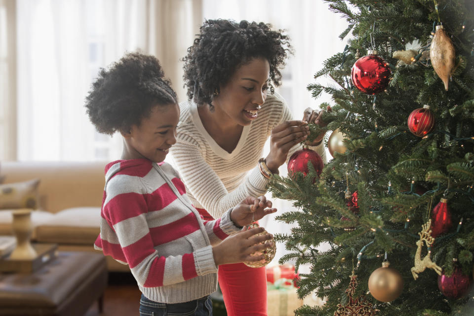 People are getting their Christmas on early this year. (posed by models, Getty Images)