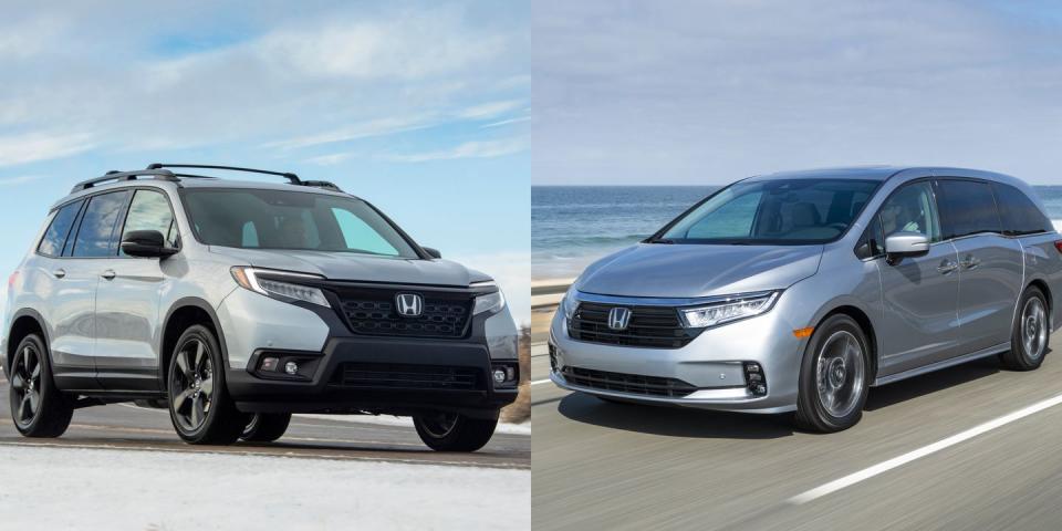 honda rearview camera recall