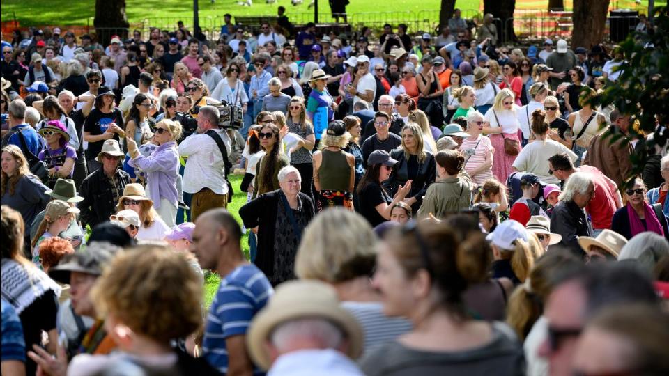 Sydney violence against women rally