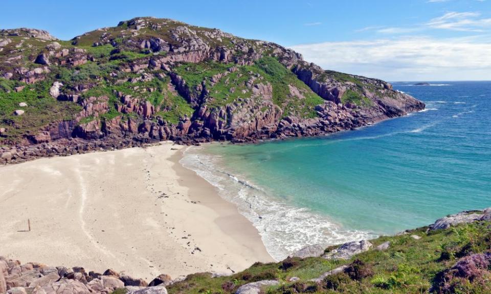 White Sandy beach locally known as ‘Balfour’s Bay