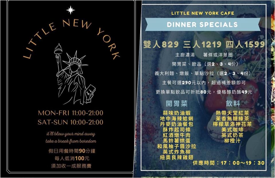 台中｜小紐約 Little New York Cafe