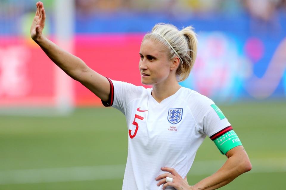 Steph Houghton will retire at the end of the season (Richard Sellers/PA) (PA Wire)