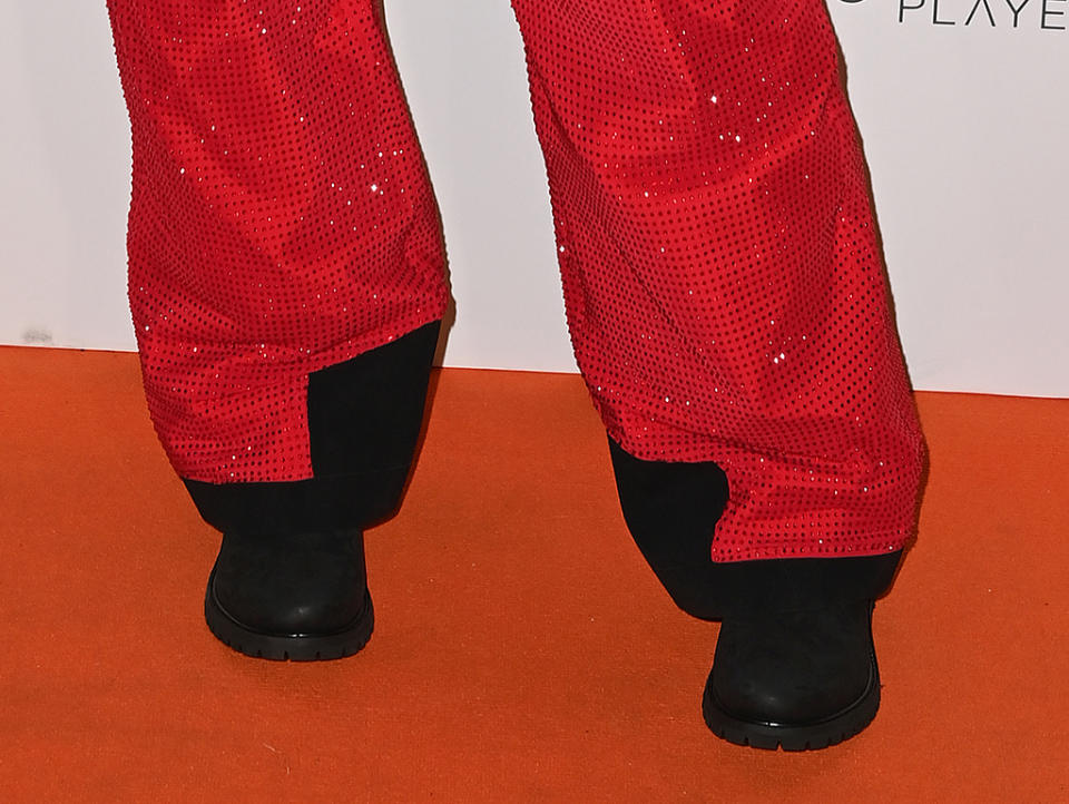 Alicia Keys, boots, rhinestone, London, Capital's Jingle Bell Ball