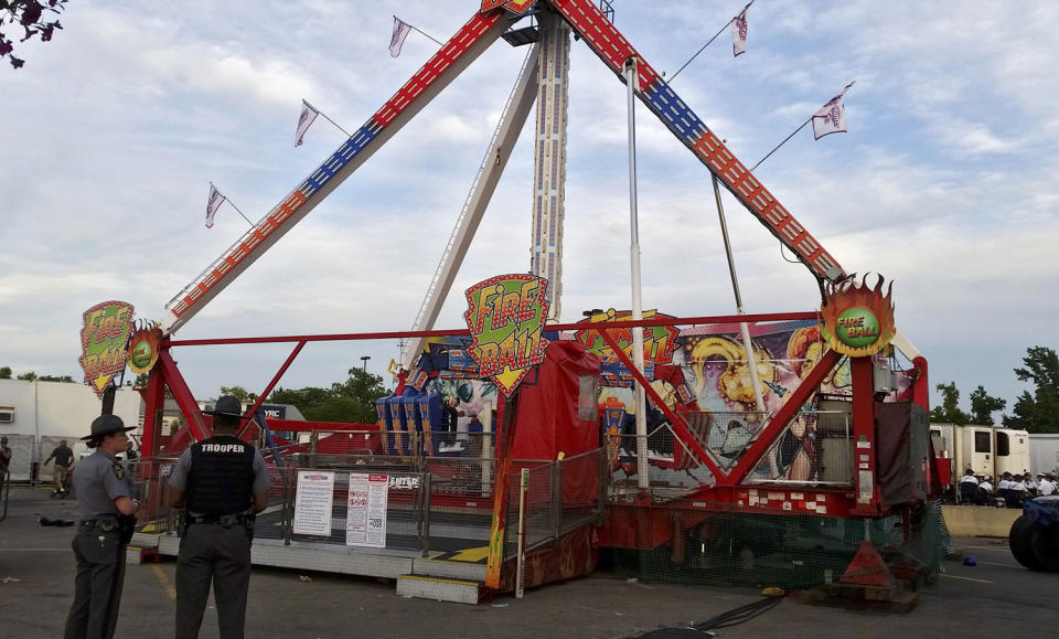 Deadly accident at the Ohio State Fair