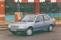 <p>The UK-designed 309 was destined to be <strong>called the Talbot Arizona</strong> until Peugeot made a late decision to bring it under its own wing. Examples still appear on sites like Facebook Marketplace and Gumtree, but only the GTI models are truly desirable. Indeed, the 309 GTI is every bit as good as the 205 GTI.</p>