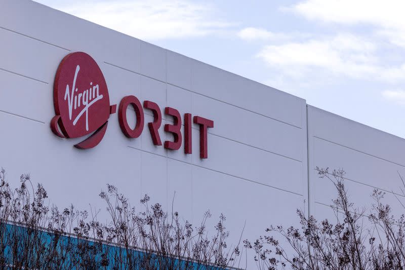 FILE PHOTO: Virgin Orbit facility is seen, in Long Beach